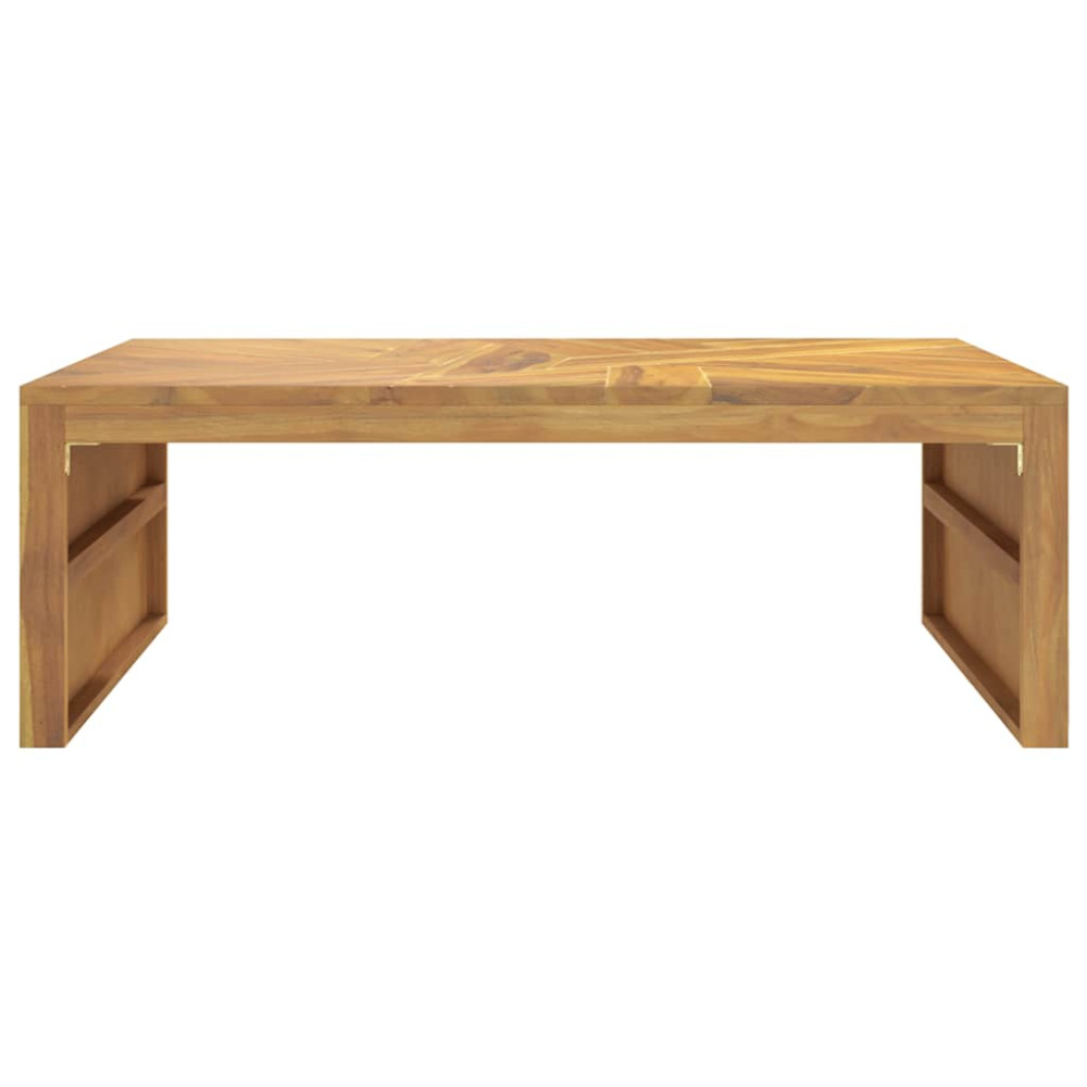 Produktbild för Soffbord 110x60x38 cm massiv teak