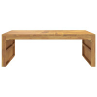 Produktbild för Soffbord 110x60x38 cm massiv teak