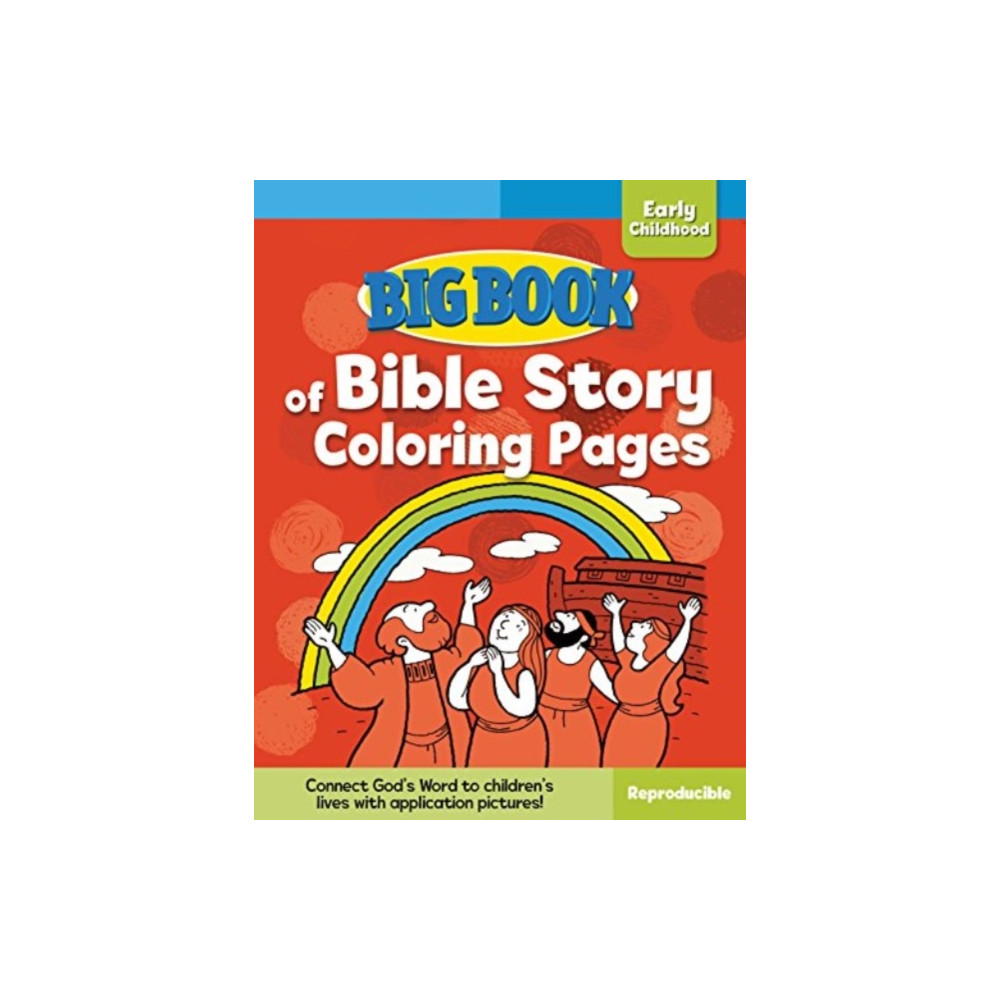 Produktbild för Bbo Bible Story Coloring Pages (häftad, eng)