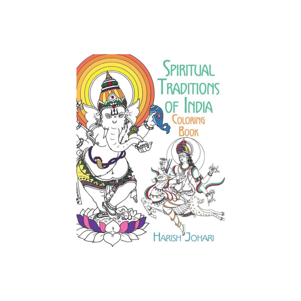 Produktbild för Spiritual Traditions of India Coloring Book (häftad, eng)
