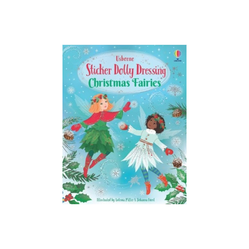 Produktbild för Sticker Dolly Dressing Christmas Fairies (häftad, eng)