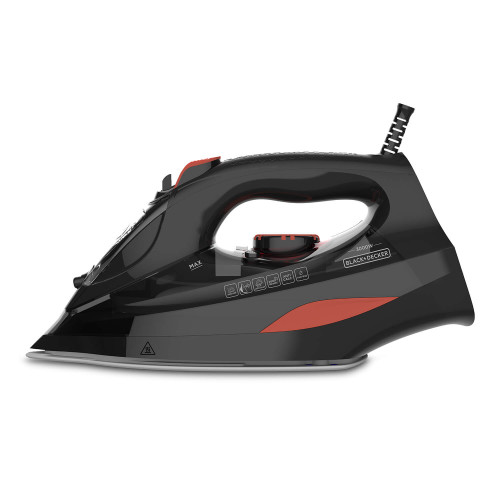 BLACK+DECKER Steam Iron 3000W  Black