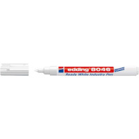 Produktbild för Märkpenna EDDING 8046 industri 1-3mm vit