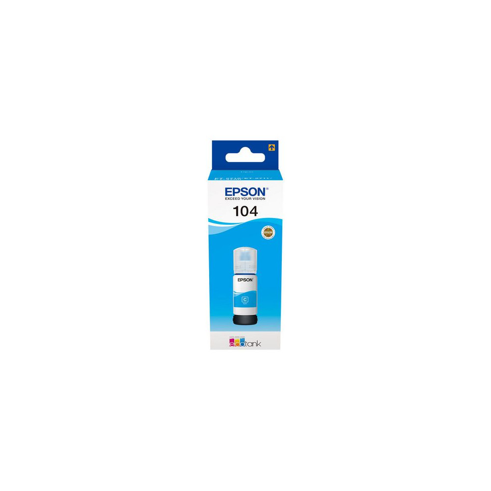 Produktbild för Bläckpatron EPSON T104 C13T00P240 cyan
