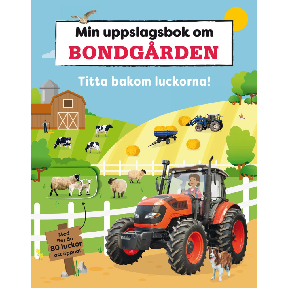 Produktbild för Min uppslagsbok om bondgården (bok, board book)