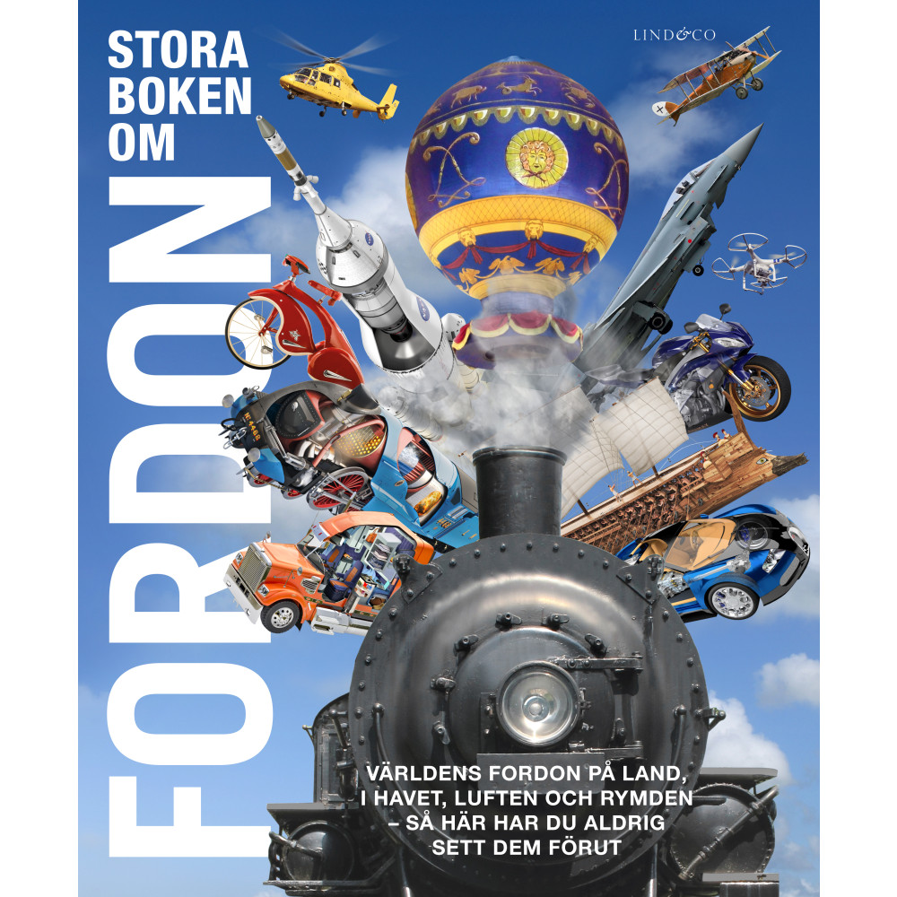 Produktbild för Stora boken om fordon (inbunden)