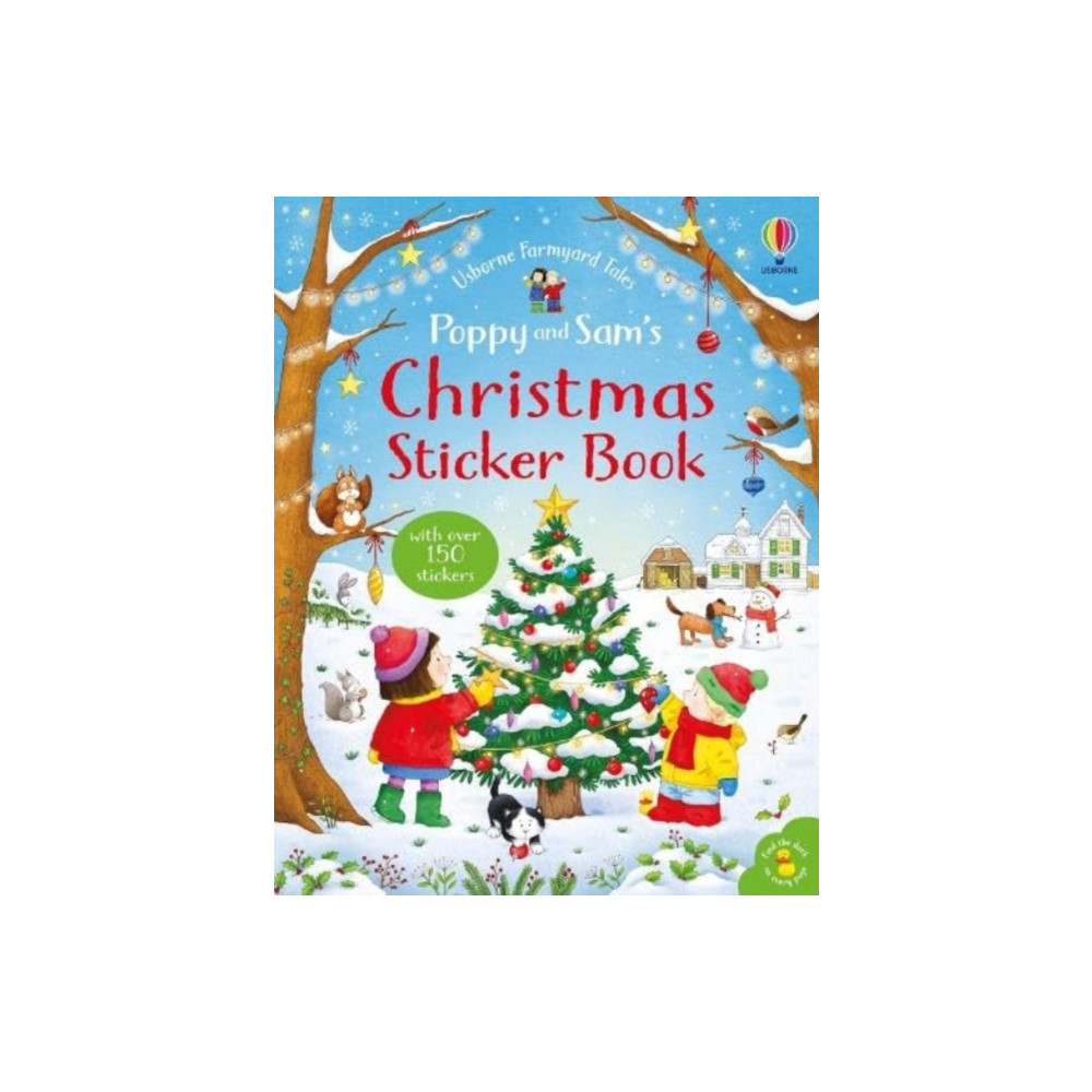 Produktbild för Poppy and Sam's Christmas Sticker Book (häftad, eng)