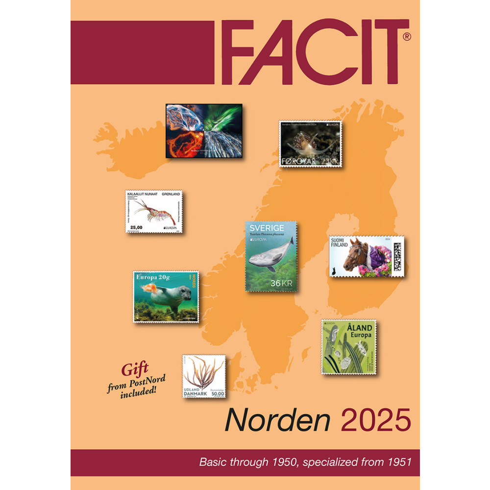 Produktbild för Facit Norden 2025 (inbunden, eng)