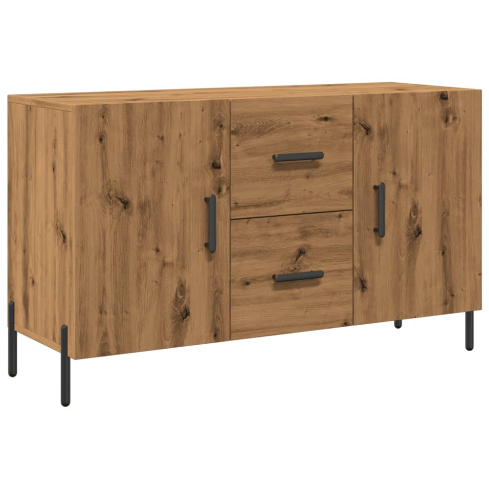 Produktbild för Skänk artisan ek 100x36x60 cm konstruerat trä