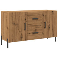 Produktbild för Skänk artisan ek 100x36x60 cm konstruerat trä
