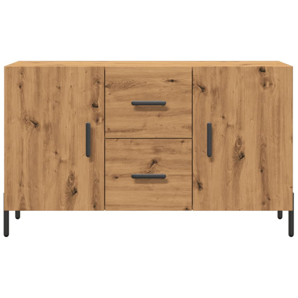 Produktbild för Skänk artisan ek 100x36x60 cm konstruerat trä