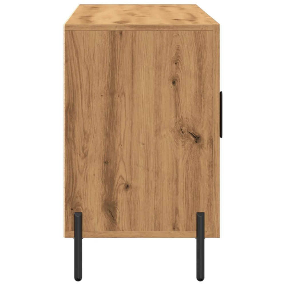 Produktbild för Skänk artisan ek 100x36x60 cm konstruerat trä