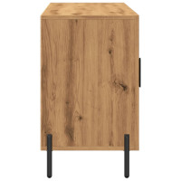 Produktbild för Skänk artisan ek 100x36x60 cm konstruerat trä