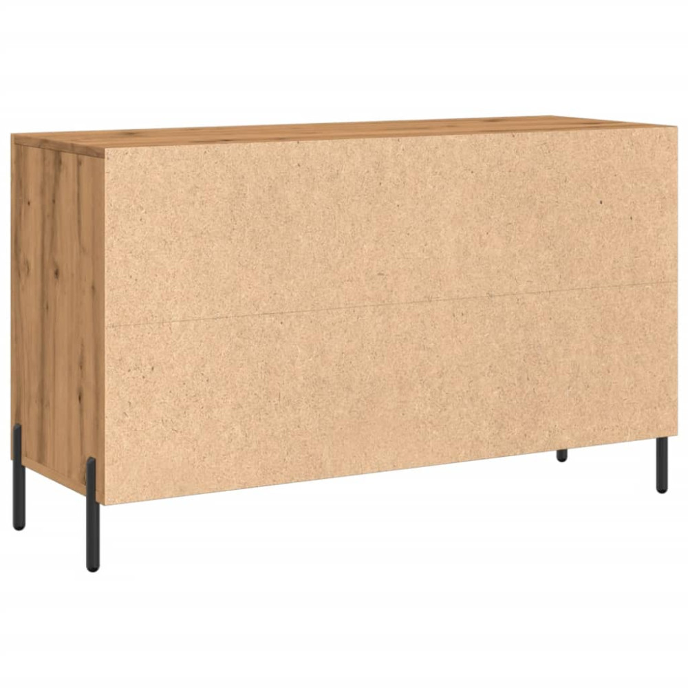 Produktbild för Skänk artisan ek 100x36x60 cm konstruerat trä