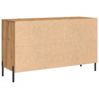 Produktbild för Skänk artisan ek 100x36x60 cm konstruerat trä