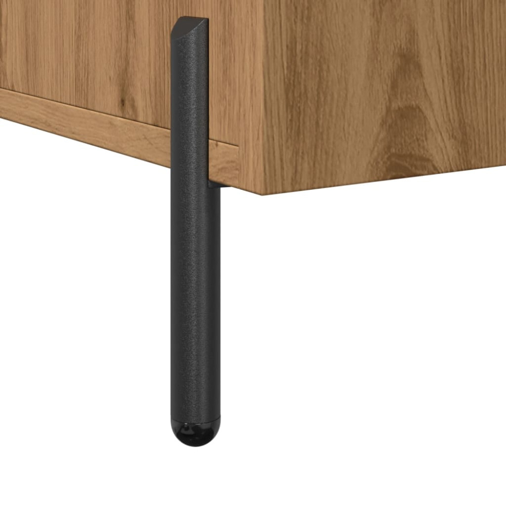 Produktbild för Skänk artisan ek 100x36x60 cm konstruerat trä
