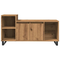 Produktbild för Tv-bänk artisan ek 100x35x55 cm konstruerat trä