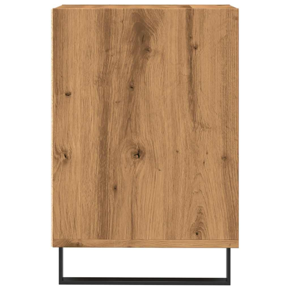 Produktbild för Tv-bänk artisan ek 100x35x55 cm konstruerat trä