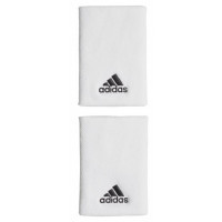 Produktbild för ADIDAS Wristband Large 2-pack White