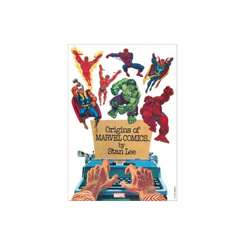 Produktbild för Origins of Marvel Comics (häftad, eng)