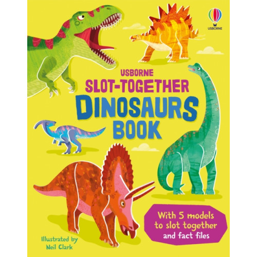 Usborne Publishing Ltd Slot-together Dinosaurs Book (bok, board book, eng)