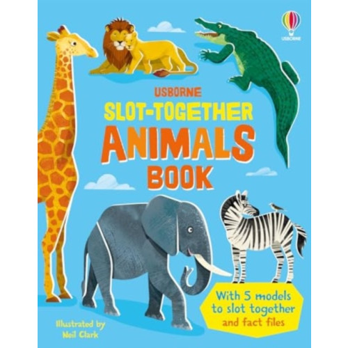 Usborne Publishing Ltd Slot-together Animals Book (bok, board book, eng)