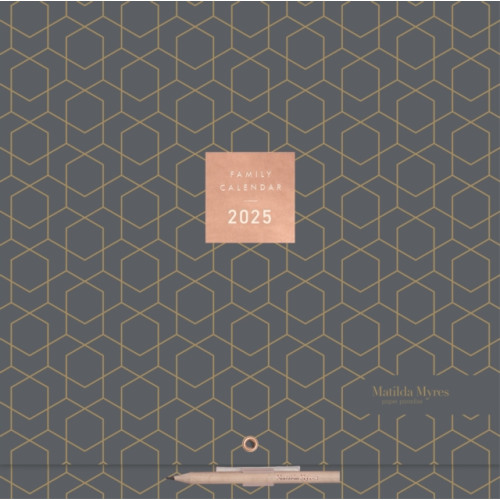 Tangible Stationery Company Matilda Myres Grey Planner Wall Calendar 2025 (häftad, eng)