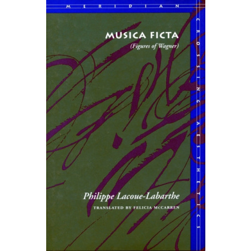 Stanford university press Musica Ficta (häftad, eng)