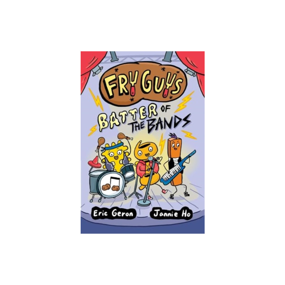 Produktbild för Fry Guys: Batter of the Bands (inbunden, eng)