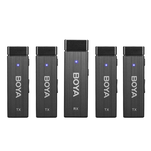 BOYA Wireless 2.4 GHz Microphone x4 BY-W4