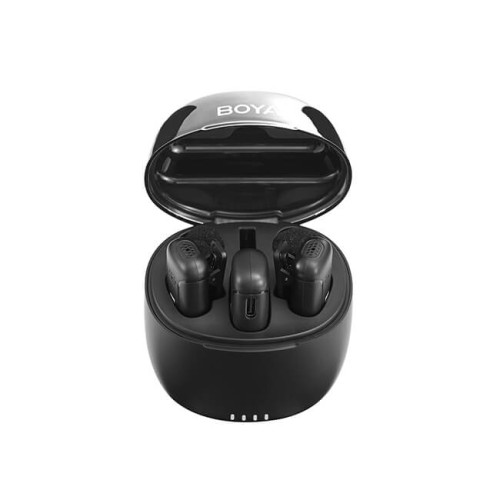 BOYA Wireless  2.4GHz Microphone x2 BY-WM3T-U2 USB-C - Charging Case