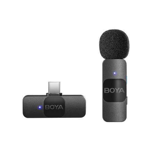 BOYA Wireless Microphone x1 BY-V10 Mini USB-C 2.4GHz