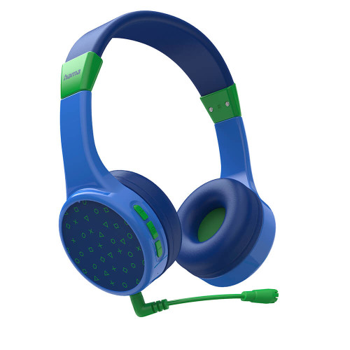 Hama Headphone Teens Guard On-Ear Wireless 85dB Blue