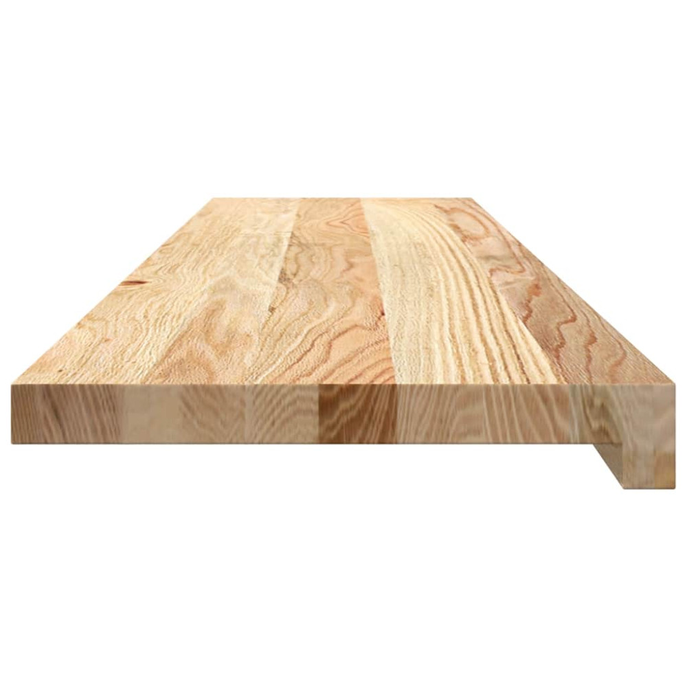 Produktbild för Trappstegsmattor 16 pcs obehandlad 100x30x2 cm massiv ek