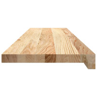 Produktbild för Trappstegsmattor 16 pcs obehandlad 100x30x2 cm massiv ek