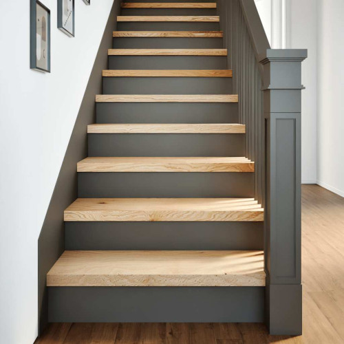 vidaXL Trappstegsmattor 20 pcs obehandlad 70x25x2 cm massiv ek