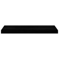 Produktbild för Fönsterbänkar 2 st brunsvart 70x25x2 cm massiv ek