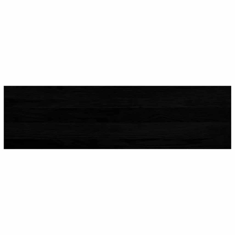 Produktbild för Fönsterbänkar 2 st brunsvart 90x30x2 cm massiv ek