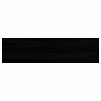 Produktbild för Fönsterbänkar 2 st brunsvart 100x30x2 cm massiv ek