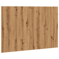 Produktbild för Sänggavel artisan ek 120x1,5x80 cm konstruerat trä