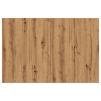 Produktbild för Sänggavel artisan ek 120x1,5x80 cm konstruerat trä