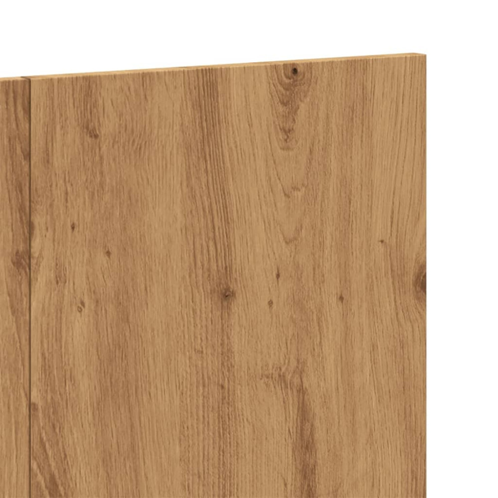 Produktbild för Sänggavel artisan ek 120x1,5x80 cm konstruerat trä
