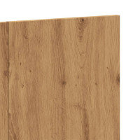 Produktbild för Sänggavel artisan ek 120x1,5x80 cm konstruerat trä