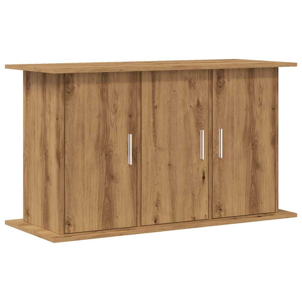 Produktbild för Akvariestativ hantverksmässig ek 101x41x58 cm konstruerat trä