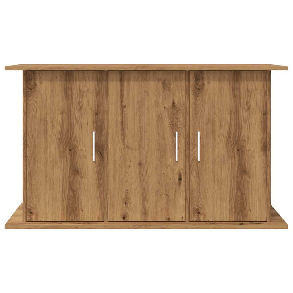 Produktbild för Akvariestativ hantverksmässig ek 101x41x58 cm konstruerat trä