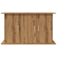 Produktbild för Akvariestativ hantverksmässig ek 101x41x58 cm konstruerat trä