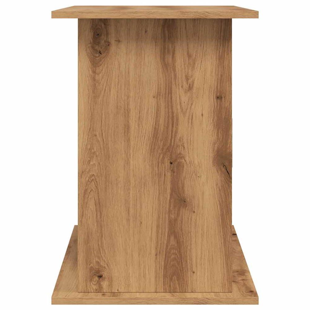 Produktbild för Akvariestativ hantverksmässig ek 101x41x58 cm konstruerat trä