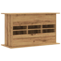 Produktbild för Akvariestativ hantverksmässig ek 101x41x58 cm konstruerat trä