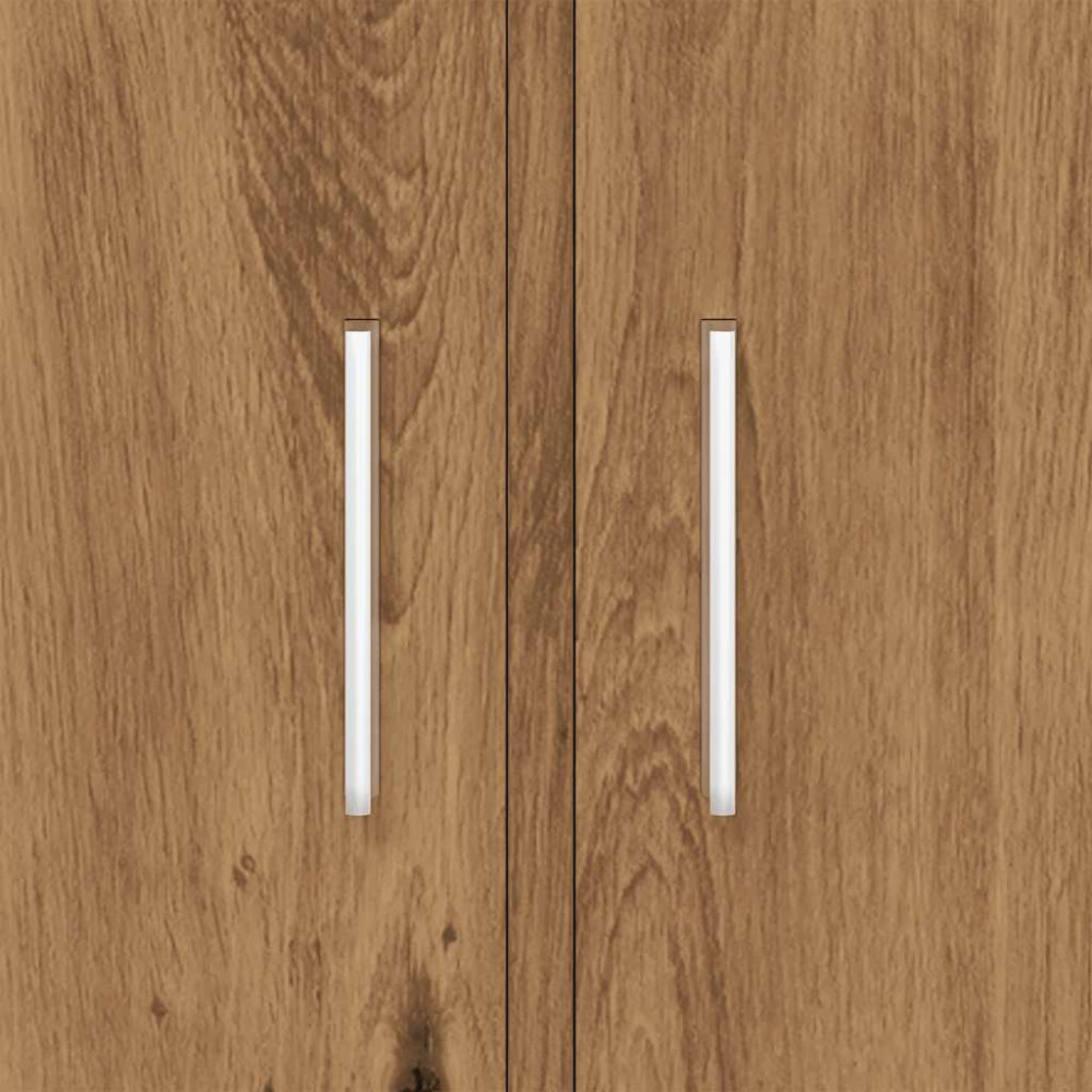 Produktbild för Akvariestativ hantverksmässig ek 101x41x58 cm konstruerat trä
