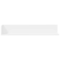 Produktbild för Vägghyllor 2 st vit 100x16,5x16,5 cm konstruerat trä